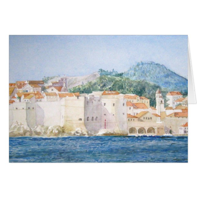 Cartão Montenegro Budva (Frente Horizontal)