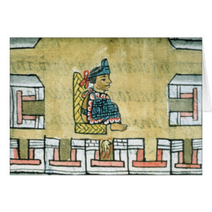 Cartão Montezuma II, 'do Codex florentino