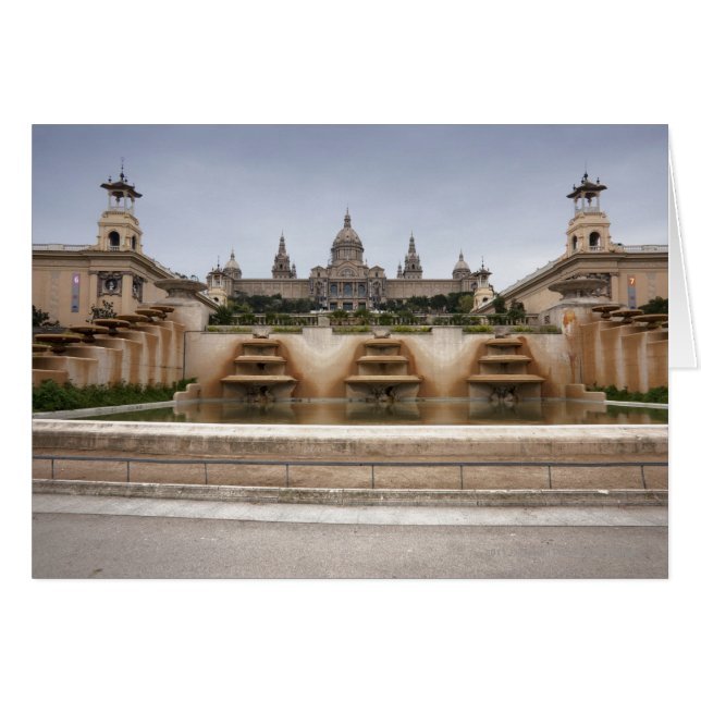 Cartão Montjuc Fortress (Frente Horizontal)