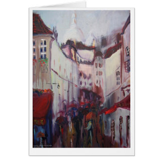 Cartão Montmartre, Paris