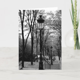 Cartão Montmartre Steps