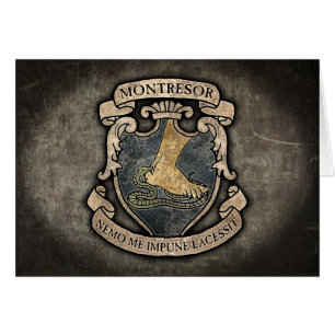 Cartão Montresor Casaco de Armas