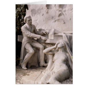 Cartão Monumento a Frederic Chopin