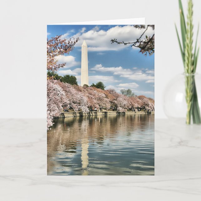 Cartão Monuments | Washington Memorial (Frente)