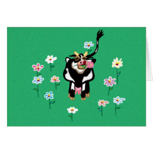 Cartão Moo Cow
