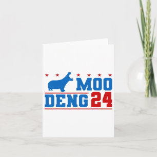 Cartão Moo Deng 24 Hipopótamo Engraçado Moo Deng Zoológic