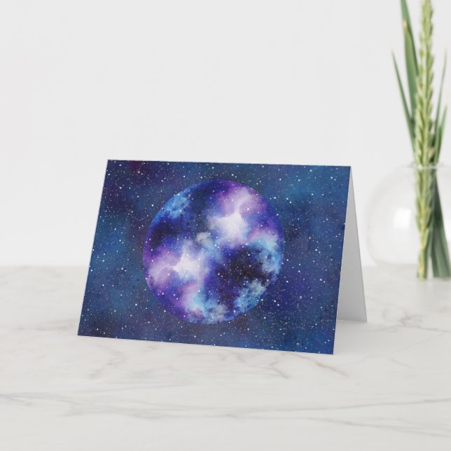 Cartão Moon Art (Frente)