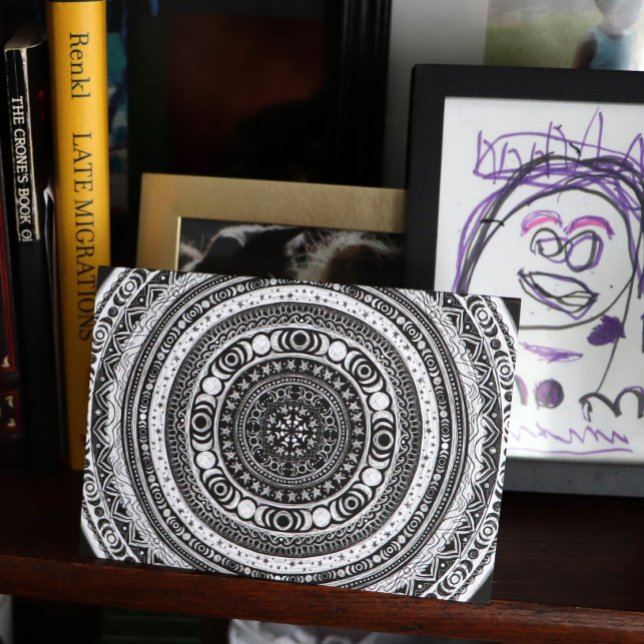 Cartão Moon Child Mandala Triple Moon Witch (Criador carregado)