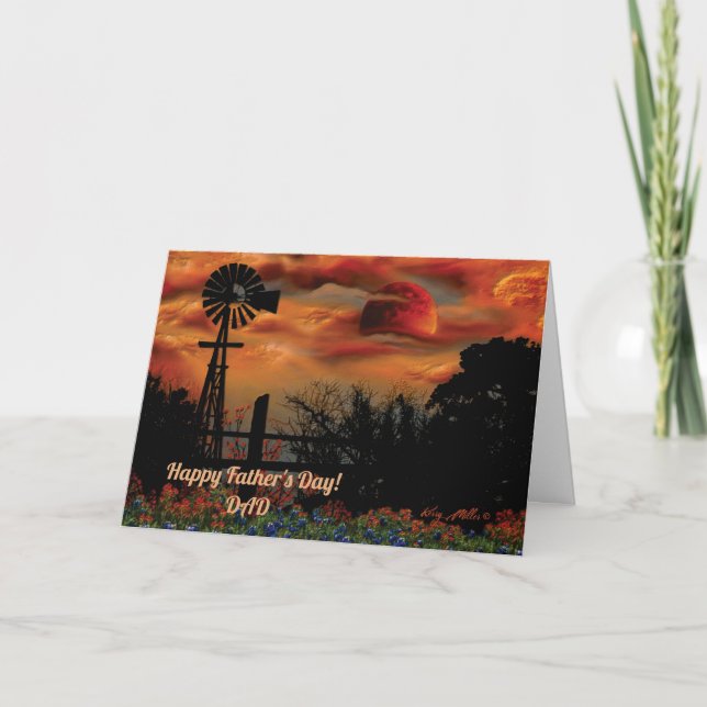 Cartão Moon E Moon Laranja (Frente)