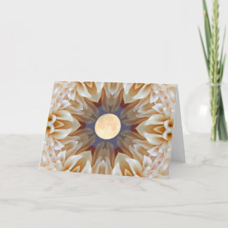 Cartão Moon Flower Card