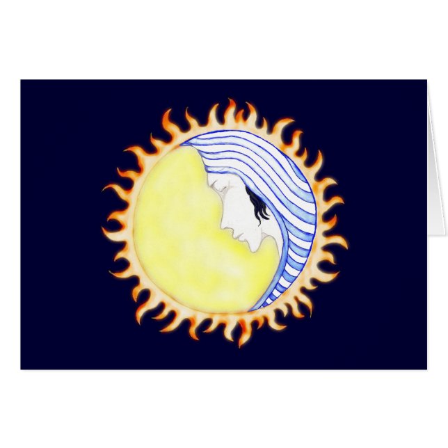 Cartão Moon Goddese (Frente Horizontal)