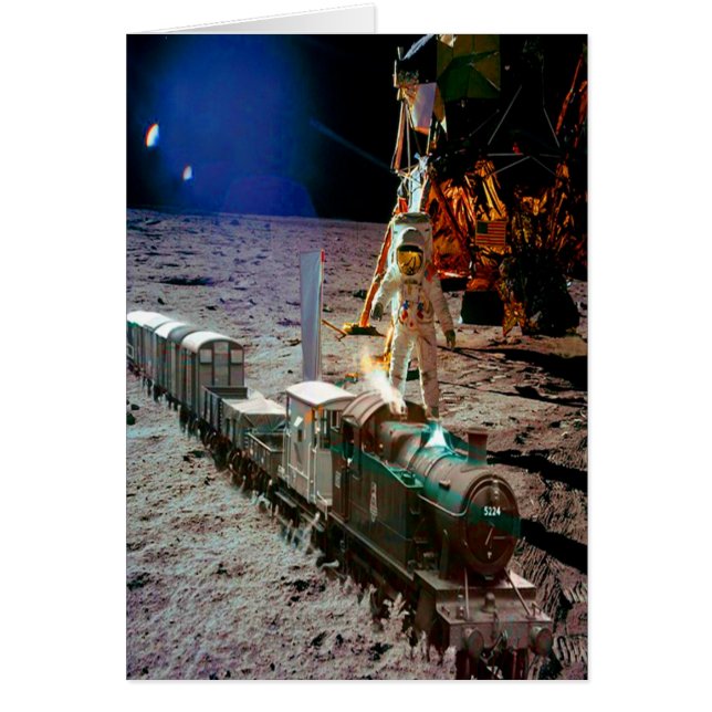 Cartão Moon Landing Express (Frente)