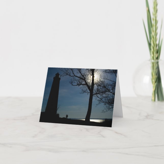 Cartão Moon Set Note Card (Frente)