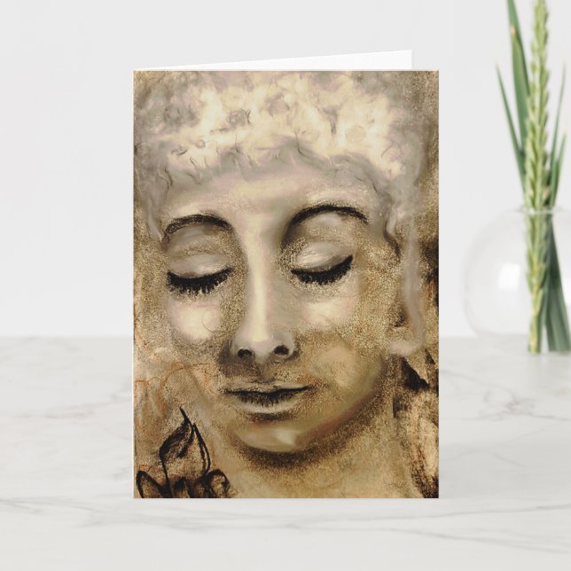 Cartão MoonCards, Blank Greeting Cards, Spiritual, Art, (Frente)