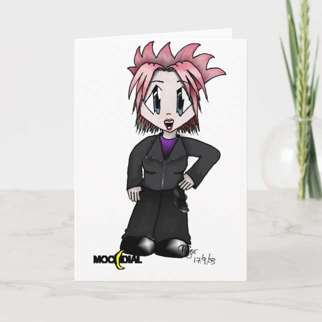 Cartão Moondial the Rebel (Frente)