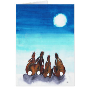 CARTÃO MOONGAZING HARES