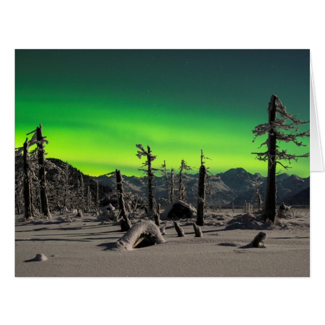 Cartão Moonlight Aurora (Frente horizontal)