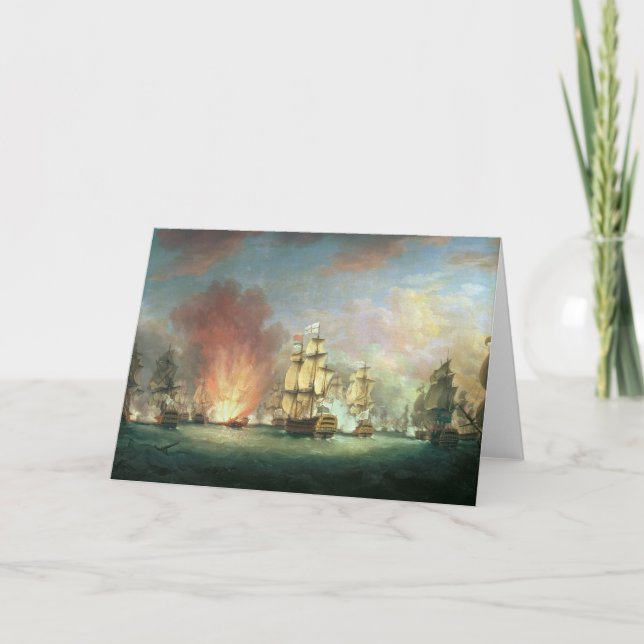 Cartão Moonlight Battle: The Battle off Cape St (Frente)