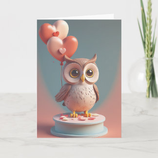 Cartão Moonlit Birthday Wishes