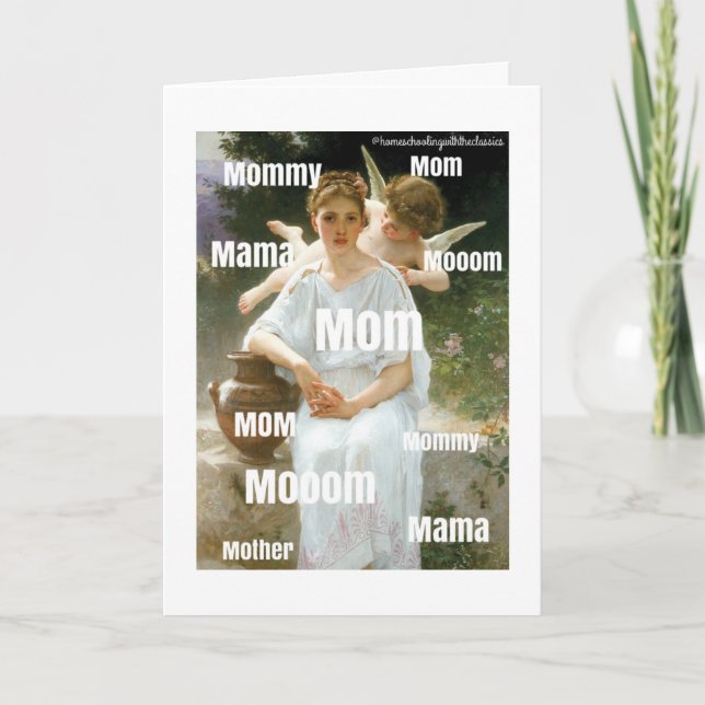 Cartão Moooom (Frente)