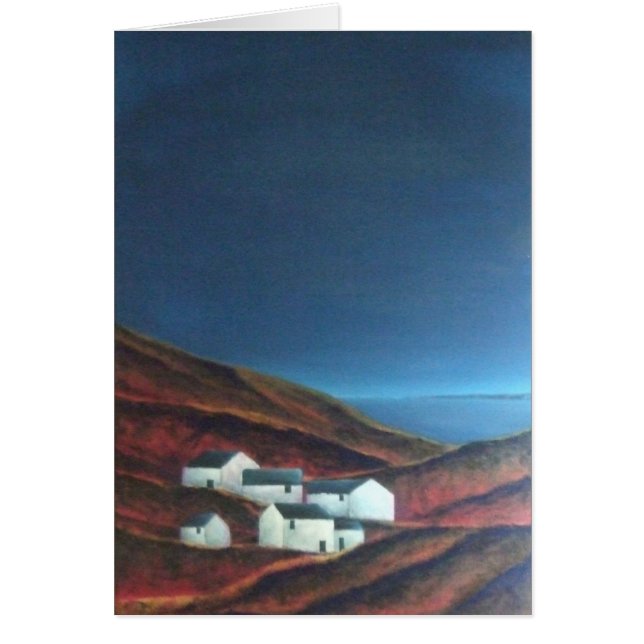 Cartão Moorland em Penwith, Cornualha (Frente)