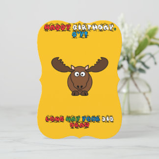 Cartão Moose