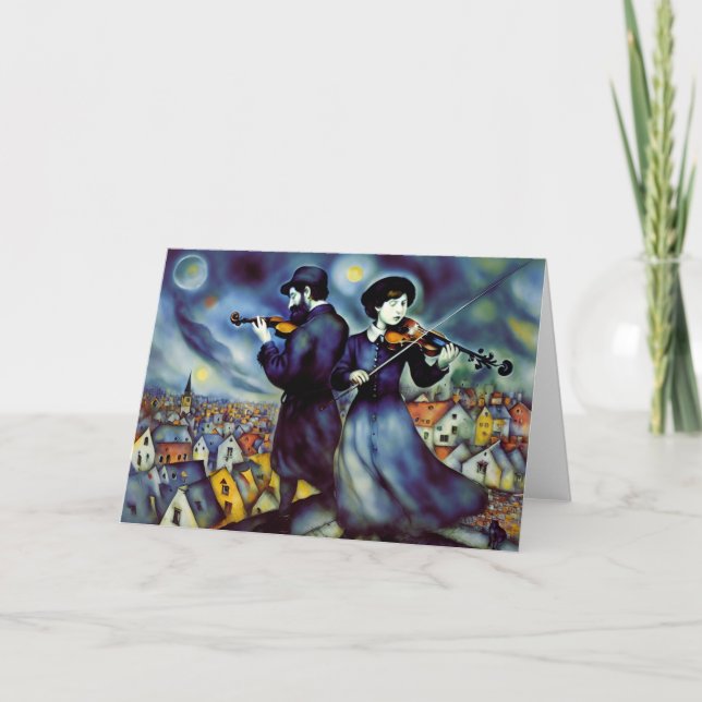 Cartão Moradores no Teto (Frente)