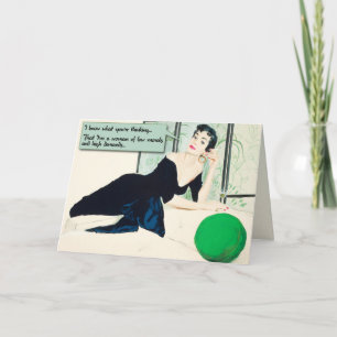 Cartão Morais baixas [cartão de saudação engraçado]