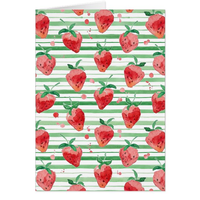 Cartão Morango (Frente)