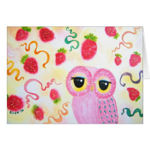 Cartão Morango da morango