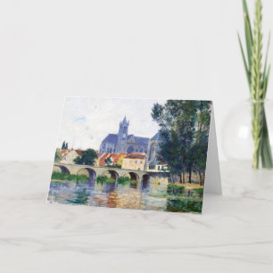 Cartão Moret-Sur-Loing   William Lamb Picknell