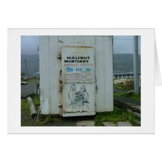 Cartão Morgue do alabote