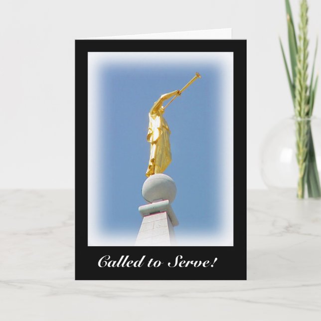 Cartão Mormon Missionary: Called to Serve Greeting Card (Frente)