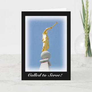 Cartão Mormon Missionary: Called to Serve Greeting Card