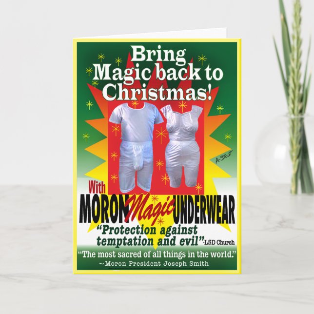 CARTÃO MORMON SUBWEAR - (Frente)