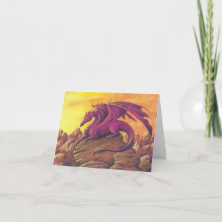 Cartão Morning Glory notecard