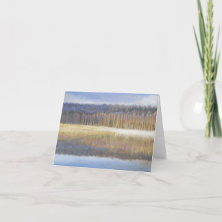 Cartão Morning Lake Note Card