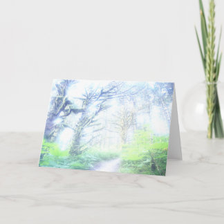 Cartão Morning Mist Greeting Card