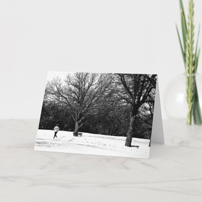 Cartão Morning Run (Frente)