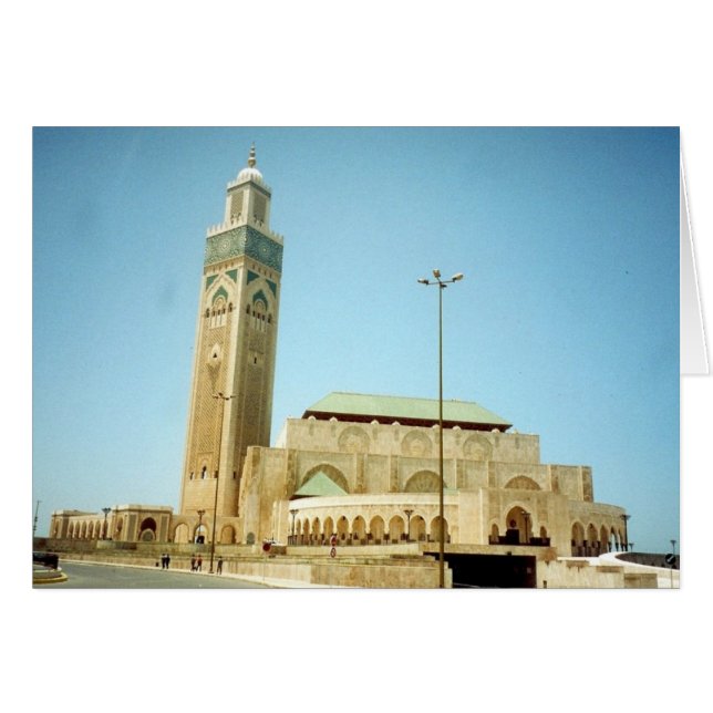 Cartão morocco hassan (Frente Horizontal)