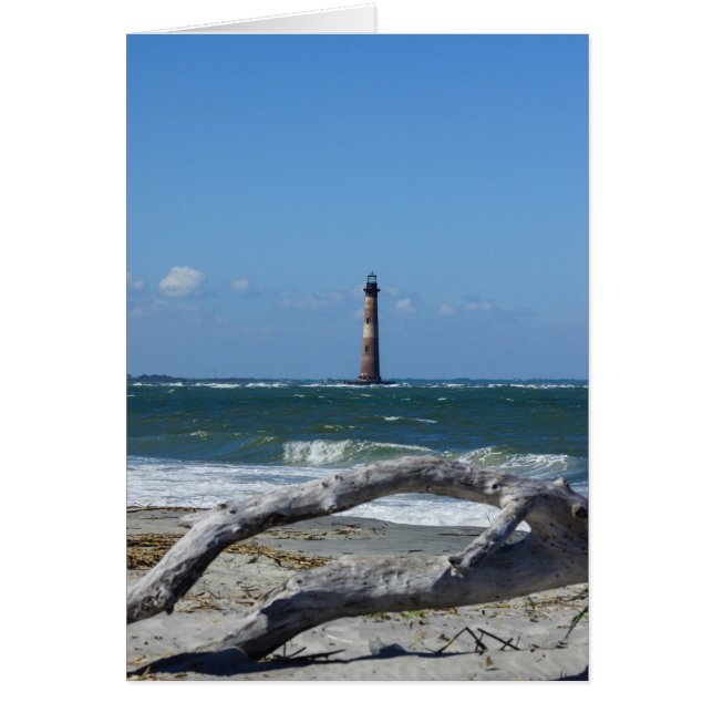 Cartão Morris Farol E Árvore Restam (Frente)