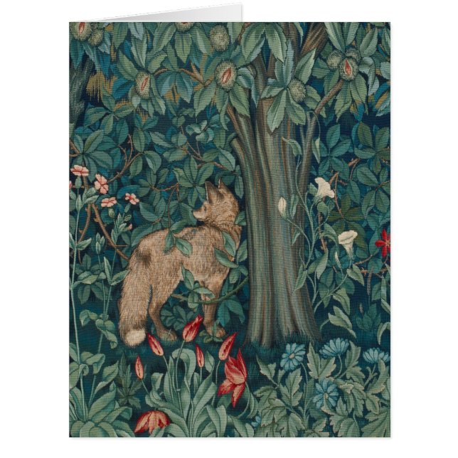 Cartão Morris Tapeçaria Fox (Frente)