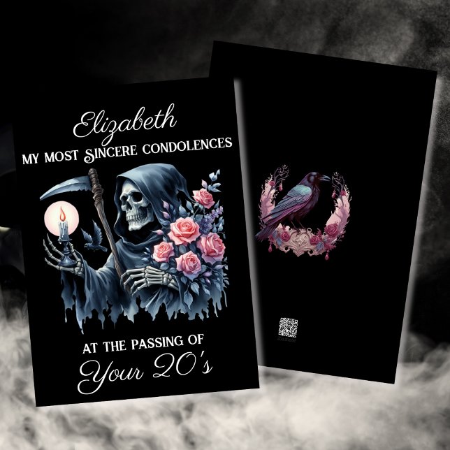 Cartão Morte Engraçada por Negra à Minha aniversário de 3 (Criador carregado)