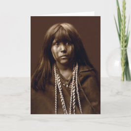 Cartão Mosa - A Mojave Woman - Native American Archives
