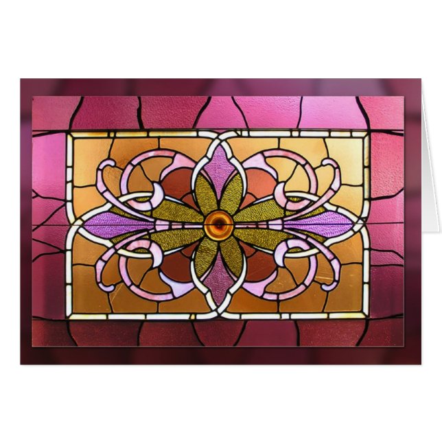 Cartão Mosaico (Frente Horizontal)