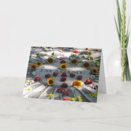 Cartão Mosaico IMAGINE, Campo de Morango - H