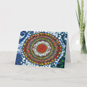 Cartão Mosaico Mandala 1