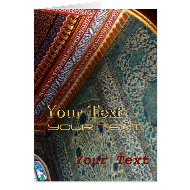 Cartão Mosaico - Saudação do Cartão-, Nota (Frente)