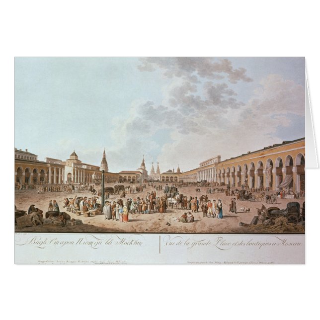 Cartão Moscovo (Frente Horizontal)