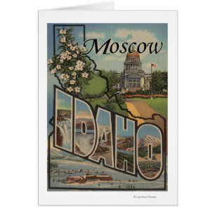 Cartão Moscovo, letra ScenesMoscow de IdahoLarge,